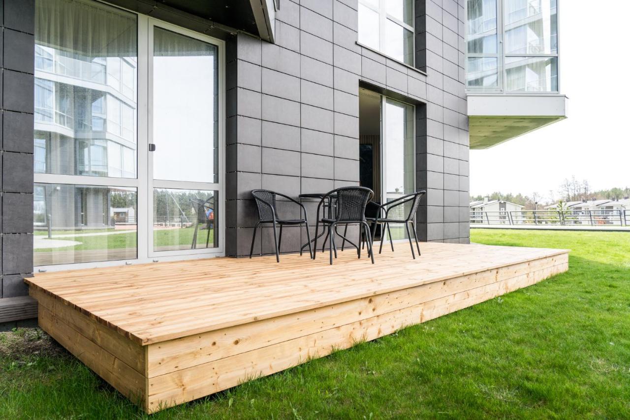 Simsim Apartamentai Šventoji Exterior foto